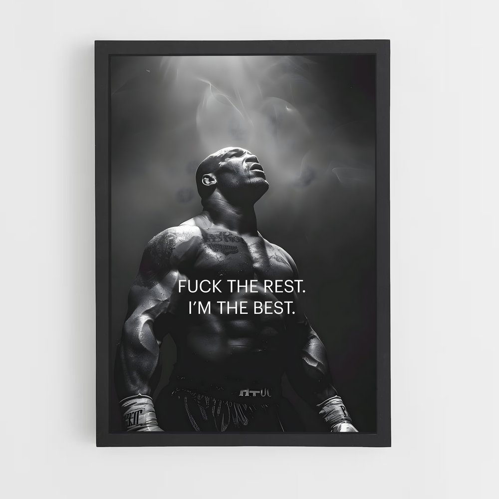 Poster Mike tyson gladiateur (vue 2)